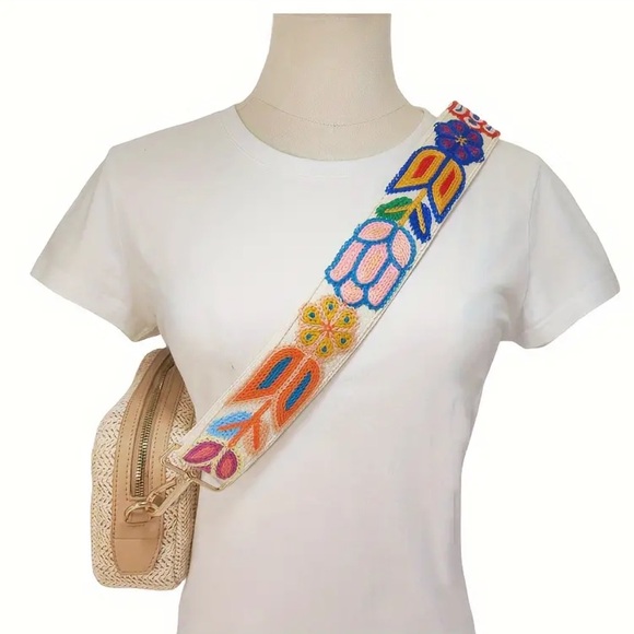 NWT Universal Adjustable Crossbody Handbag Shoulder Guitar Strap Replace… - Picture 5 of 6